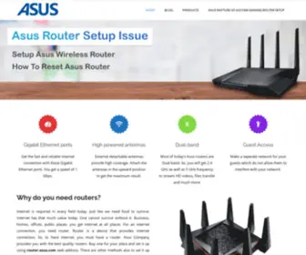 Routersasus.com(Asus Router Setup) Screenshot