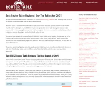 Routertablereviews.net(Those who like Woodworking know the job) Screenshot