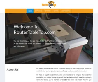 Routertabletop.com(Best Router Table Review & Buying Guide) Screenshot