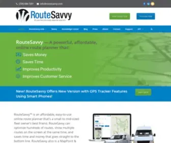 Routesavvy.com(Routesavvy) Screenshot