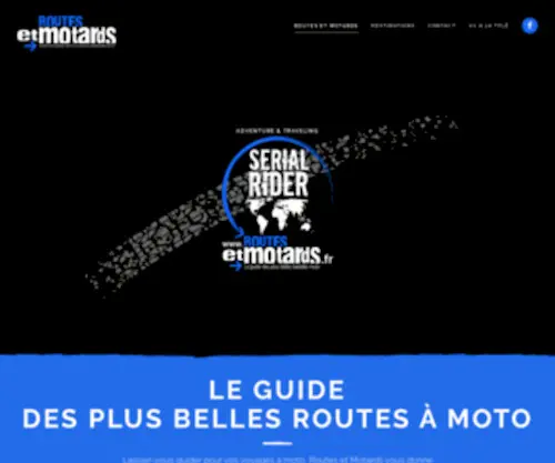 Routesetmotards.fr(Routes et Motards) Screenshot