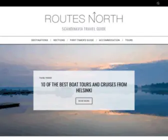 Routesnorth.com(Routes North) Screenshot