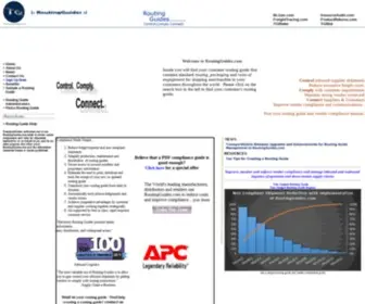 Routingguides.com(Compliance made simple..Post outbound and inbound routing guide on the web) Screenshot