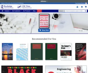 Routledgeteachers.com(Publisher of Professional & Academic Books) Screenshot