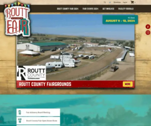 Routtcountyfair.org(Routt County Fair) Screenshot