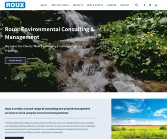 Rouxinc.com(Environmental Consulting & Management Firm) Screenshot