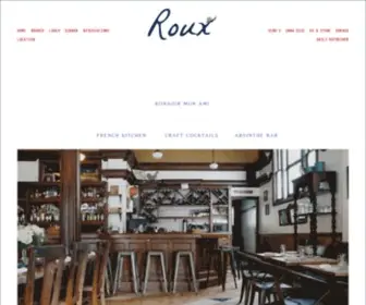 Rouxparkave.com(Roux) Screenshot