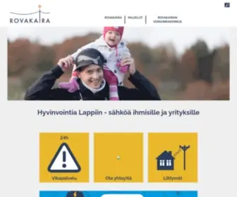 Rovakaira.fi(Hyvinvointia Lappiin) Screenshot