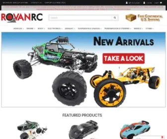 Rovanrc.com(Discount 1/5 Remote Controlled Vehicles) Screenshot