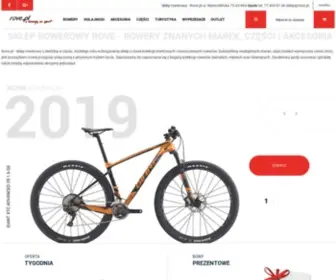 Rove.pl(Internetowy sklep rowerowy) Screenshot