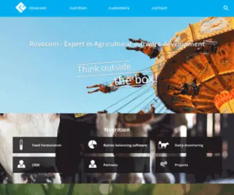 Rovecom.nl(Software en IT voor agribusiness en mkb) Screenshot