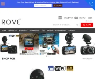 Rovedashcam.com(ROVE Dash Cam) Screenshot