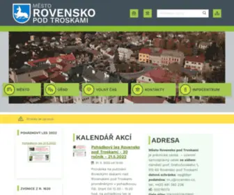 Rovensko.cz(Rovensko) Screenshot