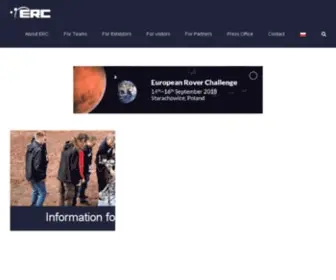 Roverchallenge.eu(Space Robotics Competition) Screenshot