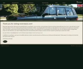 Roverclassic.com(Rover Classic) Screenshot