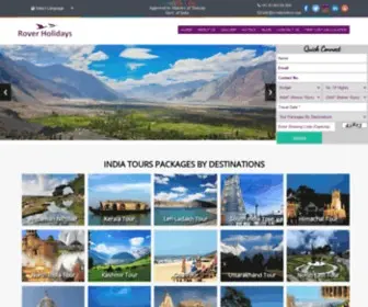 Roverholidays.com(Kerala Tour Package) Screenshot