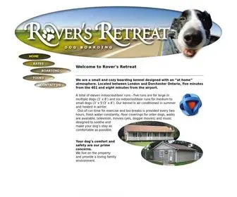 Roversretreat.com(Rover's Retreat) Screenshot