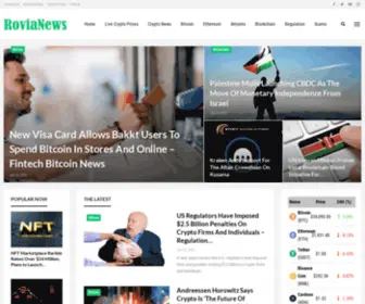 Rovianews.com(Daily Crypto News) Screenshot