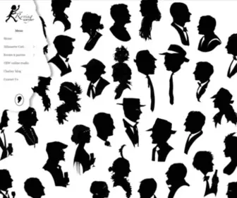 Roving-Artist.com(Silhouette Cutting as Art and Entertainment) Screenshot