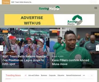 Rovingnaija.com.ng(Roving Naija News) Screenshot