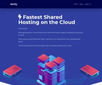 Rovity.io(Premium Shared Hosting on the Cloud) Screenshot