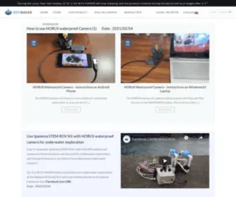 RovMaker.com(ROV MAKER) Screenshot