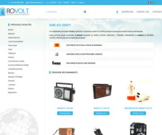 Rovolt.ro(Baterii, radiouri si alte electronice) Screenshot