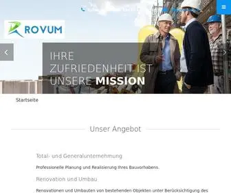 Rovum.ch(Rovum GmbH) Screenshot