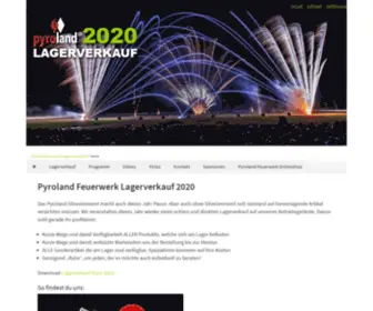 Row-Pyroland.de(Pyroland Feuerwerk Lagerverkauf 2022) Screenshot