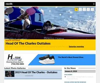Row2K.com(Rowing and Sculling for Rowers and Scullers) Screenshot