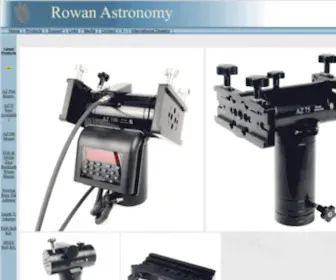 Rowanastronomy.com(Rowan Astronomy) Screenshot