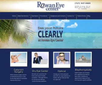 Rowaneyecenter.com(Rowaneyecenter) Screenshot