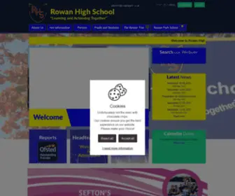 Rowanhighschool.co.uk(Rowan High School) Screenshot