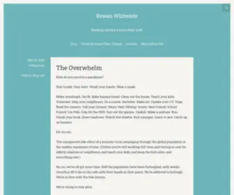 Rowanwhiteside.co.uk(Rowan Whiteside) Screenshot