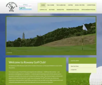 Rowanygolfclub.com(Rowany Golf Club) Screenshot