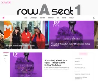 Rowaseat1.com(Featuring Style Maven BeBe Jones) Screenshot