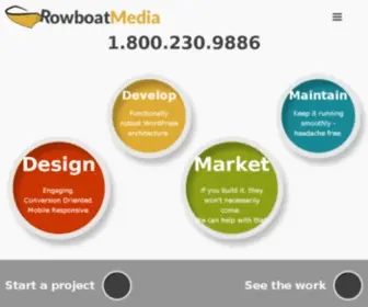 Rowboatmedia.com(Rowboat Media) Screenshot