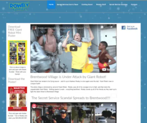 Rowbycomedies.com(Rowby Comedies) Screenshot