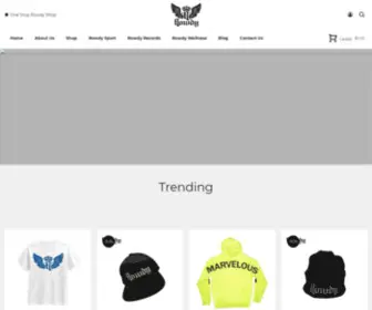 Rowdyclothes.com(Rowdy Shop) Screenshot