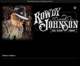 Rowdyjohnson.com(Rowdy, Country, Music) Screenshot