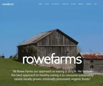 Rowefarms.ca(Rowe Farms) Screenshot