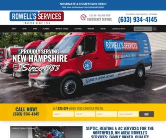 Rowellservices.com(Rowell's Services) Screenshot