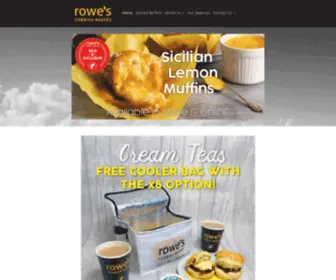 Rowesbakers.co.uk(W.C.Rowe (Falmouth)) Screenshot