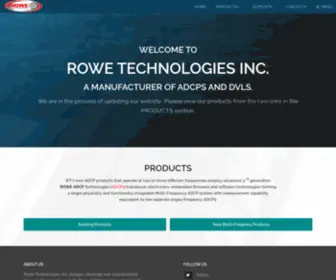 Rowetechinc.com(Rowe Technologies Inc) Screenshot