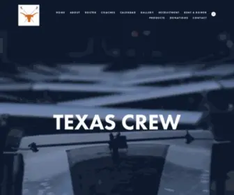 Rowfortexas.com(Texas Crew) Screenshot