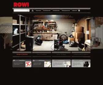 Rowi.de(ROWI Schweißgeräte & Elektrowerkzeuge GmbH) Screenshot