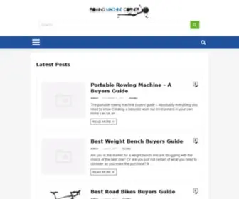 Rowingmachinecorner.com(Your website is ready to use) Screenshot