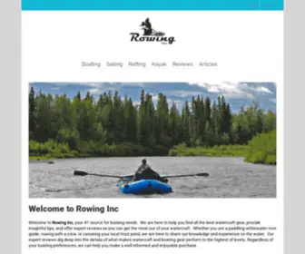 Rowingone.com(Rowing Inc) Screenshot