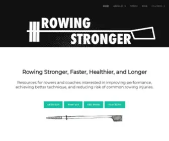 Rowingstronger.com(Rowing Stronger) Screenshot