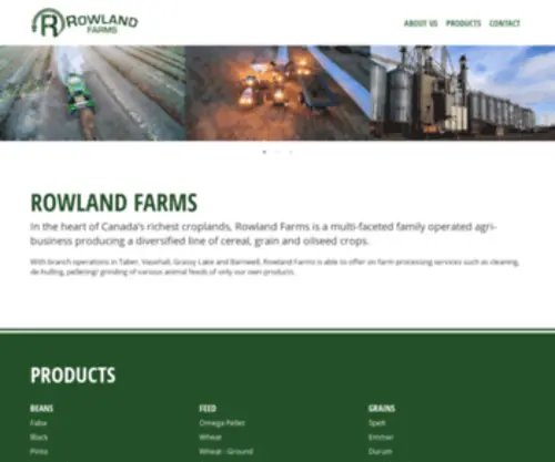 Rowlandfarms.ca(Rowland Farms) Screenshot